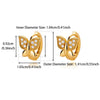Delicate Zircon Huggie Earrings for Women Gold Plated Small Hoop Earrings Jewelry Gifts for All Occasions - Image 7