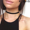 Kismis 6Pcs/Set Black Lace Chokers Necklace Set Vintage Gothic Punk Elastic Necklace Women'S Jewelry 1Sets - Image 5