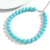 Colorful Acrylic Bead Choker Necklace with Large Round Beads - Image 36