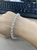 Simple Women's Geometric Crystal Cubic Zircon Bracelets Bracelet Goth Full Rhinestone Charm Bracelet Wed Jewelry - Image 8