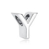 Silver Charms Beads 12 Zodiac A-Z Letters Virgo Aries Fit Bracelets Necklaces Jewelry For Women - Image 27