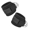 Aolikes Adjustable Padded Ankle Wrist Cuffs Padded Straps D-Ring Glute Kickback for Cable Machine, Ideal for Glutes Exercises - Image 12