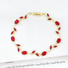 Charm Crystal Leaf Vine Flower Rhinestone Bracelet Necklace Jewelry Sets for Women Girl Party Wedding Jewelry Gift - Image 11