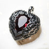 Pendant Key With Snake Winged Heart Summer Jewelry Europe Silver Vintage Happiness Gift For Woman - Image 43