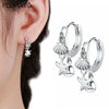 Silver Needle Gold-color Hoop Earrings for Women Shell Pendants Earrings Jewelry Gifts - Image 13