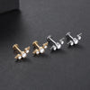 Cubic Zirconia Labret Stud 16G Internally Threaded for Lip Tragus and Helix - Image 67