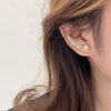 Zircon Angel Wings Ear Clip Earrings for Women Girls Non Pier Cing Ear Cuff Ear Hook Party Wedding Jewelry Gift - Image 4