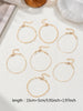 5PCS/7PCS Stainless Steel Love Bead Chain Bracelet Set Commuter Elegant Leisure Accessories Neutral Stackable - Image 6