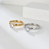 Classic Stainless Steel Ring Zirconia Ring For Men Women Wedding Engagement Unisex Jewelry - Image 9