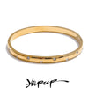 Interlocking Loop Bracelet with Cubic Zirconia Accents in Gold Tone or Silver Tone - Image 1