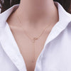 Minimalist Pendant Women's Necklaces Cross Leaf Silver Color Knot Design Female Neck Jewelry Infinity Multilayers Collares - Image 15