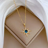 316L Stainless Steel Sun Pendant Necklace For Women and Planet Clavicle Chain Party Jewelry Gifts - Image 12