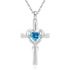 High End Geometric Design Love Cube Zircon Necklace with Removable Round Zircon Jewelry Elegant Daily Accessories - Image 34