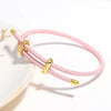 Greatera Red Thread String Bracelets for Women Men Stainless Steel Braided Rope Adjustable Charm Bracelet Unisex Jewelry - Image 4