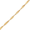 2 M Stainless Steel Gold Corrugated Twist Chain for DY Gold Necklace Bracelet Anklet Jewelry Handicraft Production - Image 6