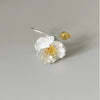 Sweet Golden Pistil Flower Finger Rings For Women Girl Summer Jewelry Gift Party Beach Vacation - Image 4