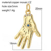 Eye Charm Jewelry Charms for Earrings Necklace Bracelet Making Cute Turkish Evil Blue Eye Pendant Gold Color Snake - Image 29