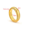1pc Stainless Steel 60mm Double Layer Elasticity Polish Bracelet Hip-Hop Metal Thick Bangle Unisex Vintage Jewelry Gifts - Image 8