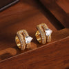 Iced Out CZ Ear Clip Earring For Women Men Shiny Zirconia Punk Hip-hop No Piercing Jewellery - Image 5