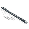 2pcs/set Spiked Bracelet Black Pu Leather Punk Rock Bracelet Bangle Metal Wristband For Men Goth Accessories - Image 4