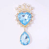 Crystal Brooch 44 20mm 10Pcs Golden Pendant Accessories Wedding Invitation Holiday Creative Decoration - Image 13