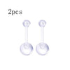 2pcs Clear Surgery Bioflex Nose Rings Belly Rings Septum Eyebrow Lip Cartilage Earring Industrial Plastic Piercing Jewelry - Image 25