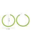 1 pair Round Circular Earrings Funny Jewelry Circle Accessories Acrylic Ear Jewelry Gift - Image 6