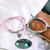 Two-Piece Beaded Bracelet Set with Star and Character Charms - Image 33