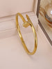 3Pcs Gold Plated Stainless Steel Clover Bracelet Set For Women, Lucky Four Leaf Charm Bangle Jewelry Gift - Image 11
