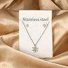 Necklaces Jewelry Sets For Women Girls Stainless Steel Pendant Necklaces And Earrings 2 Pieces Sets Wedding Party Jewelry Gifts - Image 10