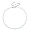 Multicolor Glass Bead Choker Necklace with Irregular Shapes - Image 20