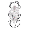 Stonefans AB Crystal Thigh Chain Jewelly for Women Sexy 2024 Rave Bracelet Design Ballroom Bellydance Leg Jewelry Sance