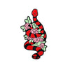 Cartoon Flower Enamel Pin Lapel Brooch Rose Star Flare Violet Peach Blossom Peony Lotus Rose Osmanthus Badge Jewelry Friend Gift - Image 16