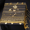 18Pcs Gold Color Love Heart Butterfly Chain Anklet Set for Women Layered Charm Ankle Bracelets Summer Beach Jewelry Gift - Image 3