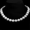 Bling Paved Crystal Heart Cuban Link Chain Necklace for Women Hip Hop Iced Out Round Square Tennis Chain Choker Jewelry - Image 13