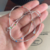 Silver Necklaces For Women Simple Minimalist Colorful Beads Pendant Necklaces Simple Snake Necklace Birthday Gift - Image 5