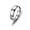 Charm Jewelry Ring for Men Women Stainless Steel Black Rings Wedding Engagement Matte Male Accessory - Image 8