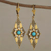 Retro Originality Exaggerated Hollow Palace Style Round Earrings Bohemian Women's Festival Party Accessories Jewelry - Image 5