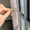 Exaggerated Blue Eye Brooches For Women Men Retro Crystal Tassel Baroque Evil Eyes Brooch Pins Office Party Jewelry Gitf - Image 4
