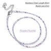 2mm Stone Bead Choker Necklace 40cm - Image 7