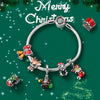 Silver Charm Christmas Santa Claus Reindeer Snowman Winter Bead Pendant Fit Bracelet Bangle Jewelry - Image 3