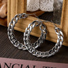Metal Punk Style Oversized Large Hoop Earrings Twisted Big Circle Round Loop Earrings for Women Exaggerate Party Jewelry Gifts - Image 3