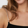 Stonefans 1 Pair Adjustable Shoulder Straps Accessories Crystals Body Jewelry Women Rhinestones Bras Strap Wedding Dress
