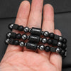 12 Constellation Zodiac Bracele Signs Beads Couples Bracelet Square Volcanic Stone Elastic Charm Bracelet for Women Men Gift - Image 20