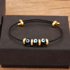Adjustable Turkish Evil Eye Rope Bracelet in Multiple Colors - Image 7