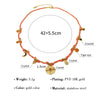 Vintage Stainless Steel Charms Necklaces for Women Boho Pink Blue Rope Chains Bracelets Jewelry Sets - Image 12