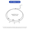 Silver Layering Anklets Sandals Foot Jewelry Leg Anklets on Foot Bracelets for Women Leg Chain Jewelry Accessories - Image 15