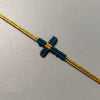 Hand-Woven Macrame Cross Bracelet Adjustable Bohemian Style Jewelry for Women Girls - Image 33