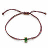 W Multicolor Crystal Braided Rope Bracelet For Women Gemstone Charms Adjustable Thread Bangle Bohemian Beach Ladies Jewelry - Image 8