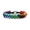 Chakra Treatment Crystal Bracelet Yoga Stone Adjustable Beads Bracelet Meditation Relaxation Women's Bracele - Image 4